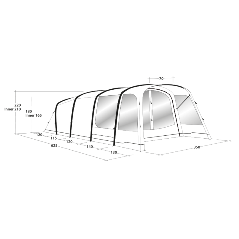 Outwell Avondale 5PA Tent-1